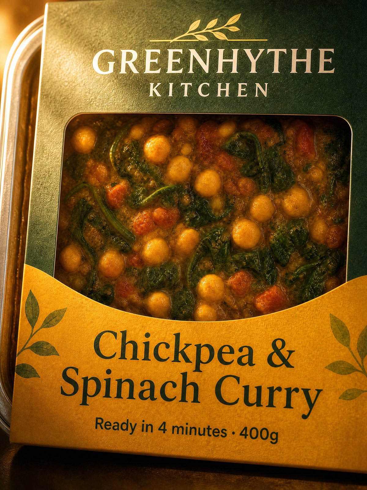 Greenhythe Chickpea & Spinach Curry