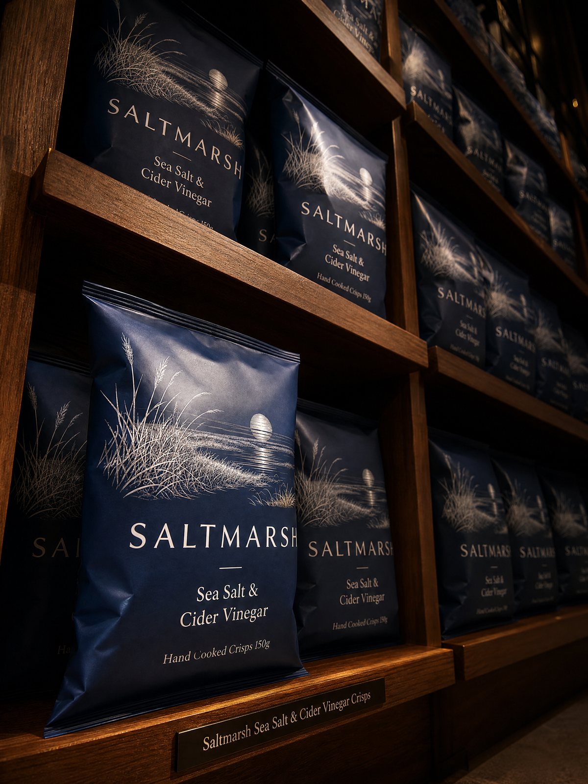 Saltmarsh Sea Salt & Cider Vinegar Crisps